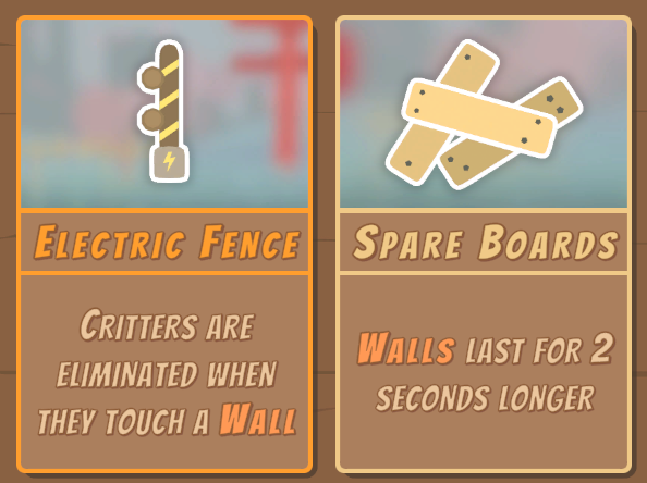 Wall Upgrades